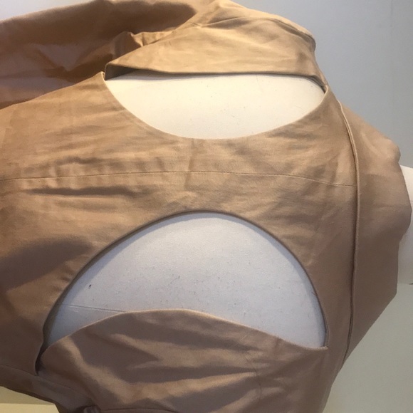 CYNTHIA ROWLEY sz6 cutout spring blazer jacket - Picture 2 of 5